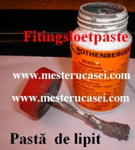 Pasta de lipit tevi Cu