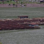 Crescatoria de păstrăvi de pe lacul Bradisor