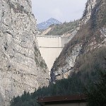 Digul Vajant vazut din Longarone