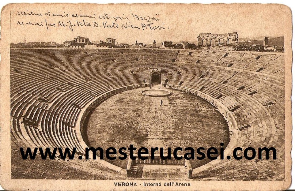 1933_Verona Interiorul arenei av_www.mesterucasei.com 1933_Verona Interiorul arenei av_www.mesterucasei.com